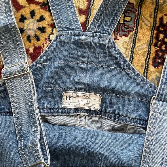 Free People Overall Jean Dress - Picture 6 of 9